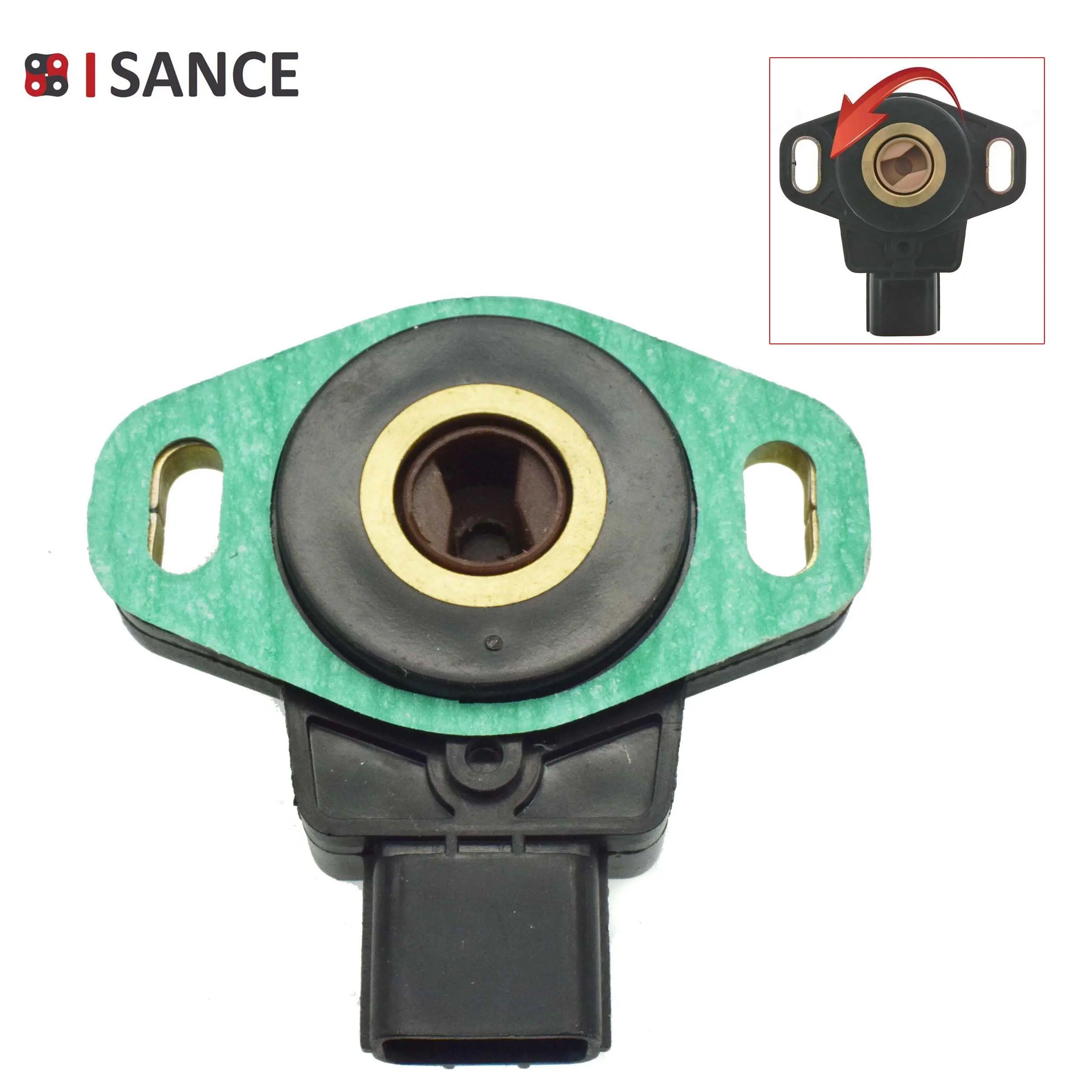 Throttle Position Sensor TPS TPS-H112 TPSH112 & Connector Harness Plug For Honda Element Accord CR-V 2.4L CIVIC 1.7L Acura