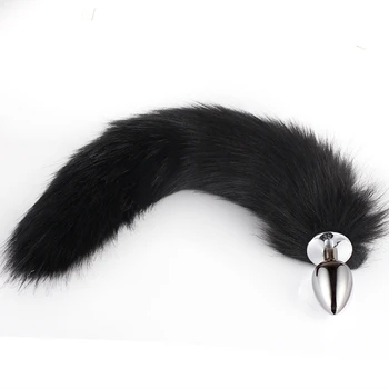 Female BDSM Sex Toys Suit Crystal Nipple Clamps Rabbit Tail Plug Ears Headband Dildos Vibrator for Woman Couples 3