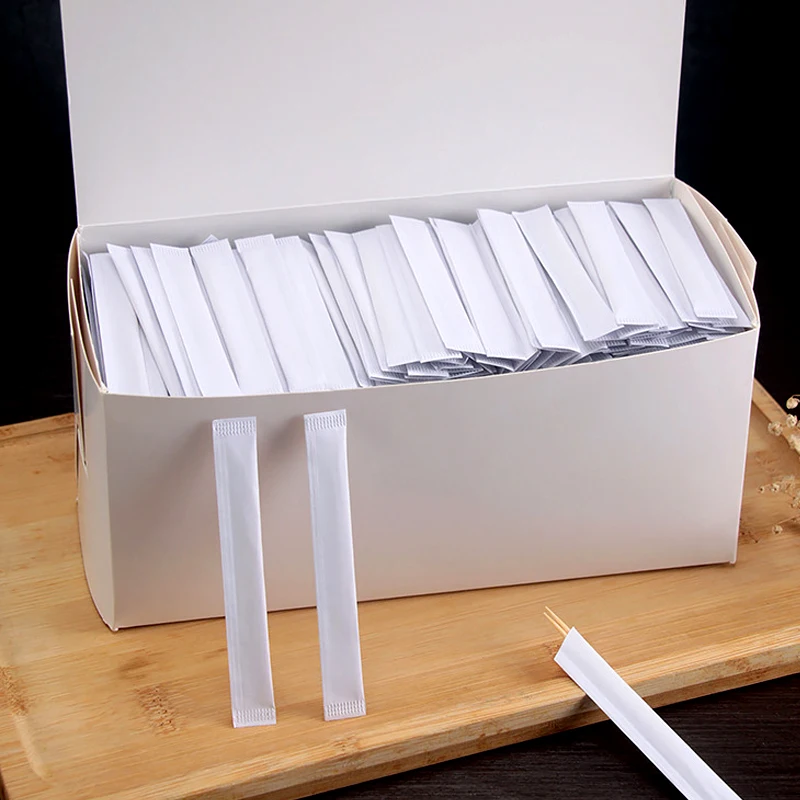 Toothpick Set Toothpicks Set Bamboo Food Picks 1000 Packs Toothpicks Restaurant Hotel Disposable Bamboo Toothpick Individual Packing Fruit Tooth Picks Sticks