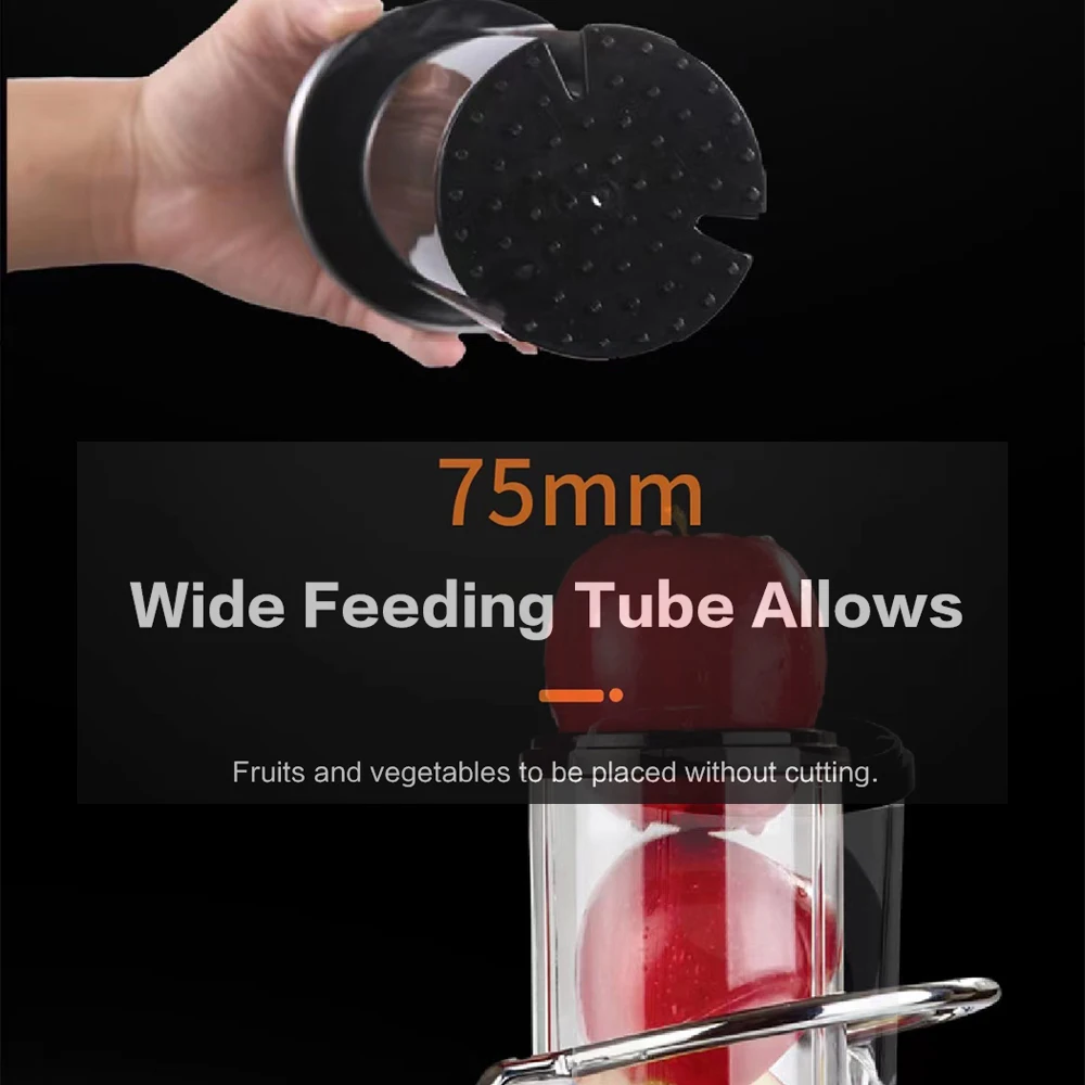 EXSAMO 1L 4 IN1 Electric Orange Juicer Extractor Machine 1500W High Power Speed Multifunction Vegetable Meat Fruit Juice Blender 3