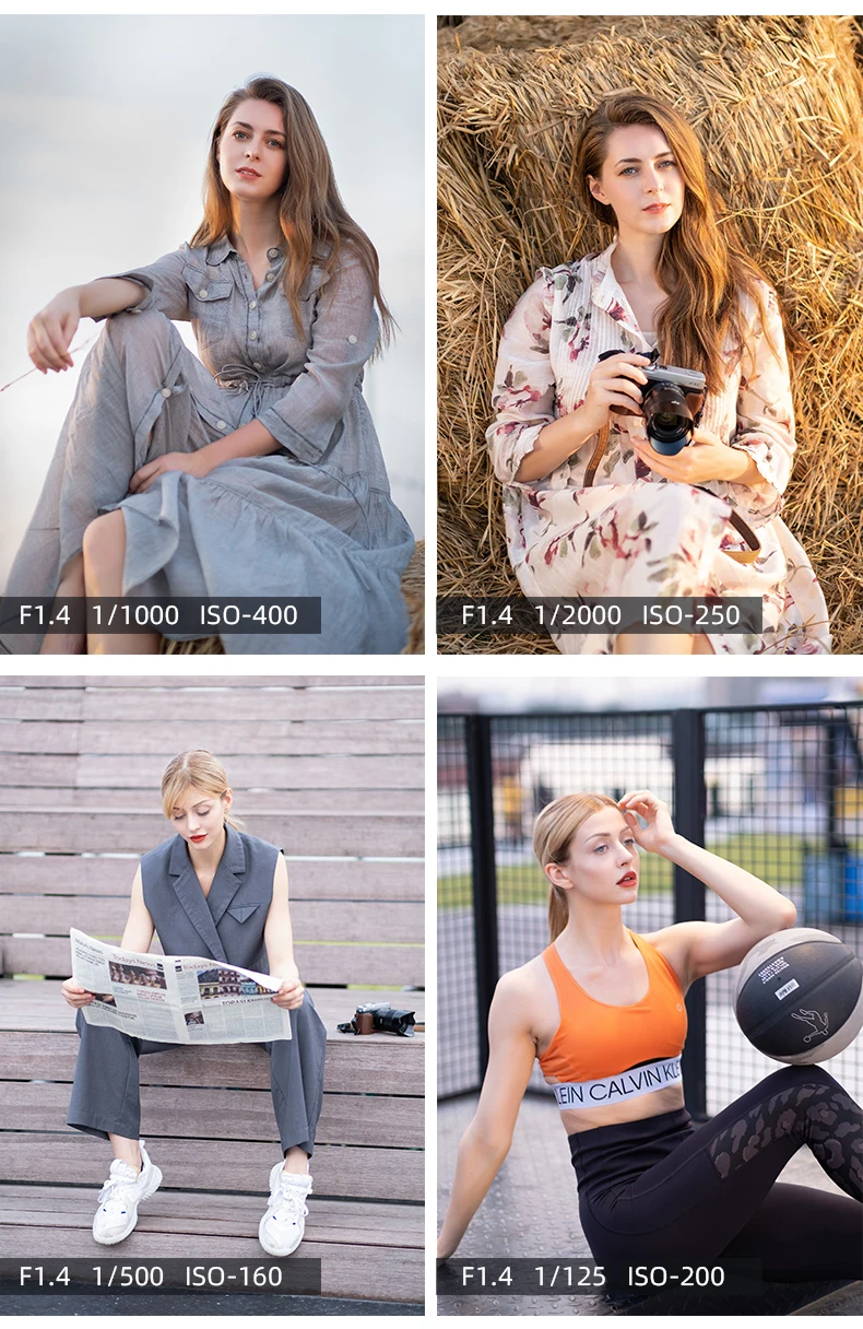Viltrox AF 33mm F1.4 33/1.4 XF 33F1.4 Large Aperture Portrait Prime Lens STM for