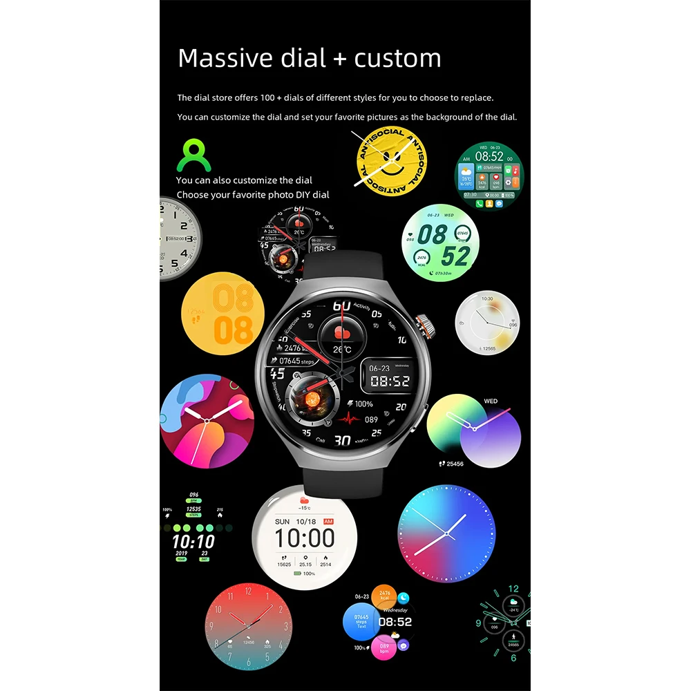 MT26 High Definition Bluetooth Smart Watch 2024