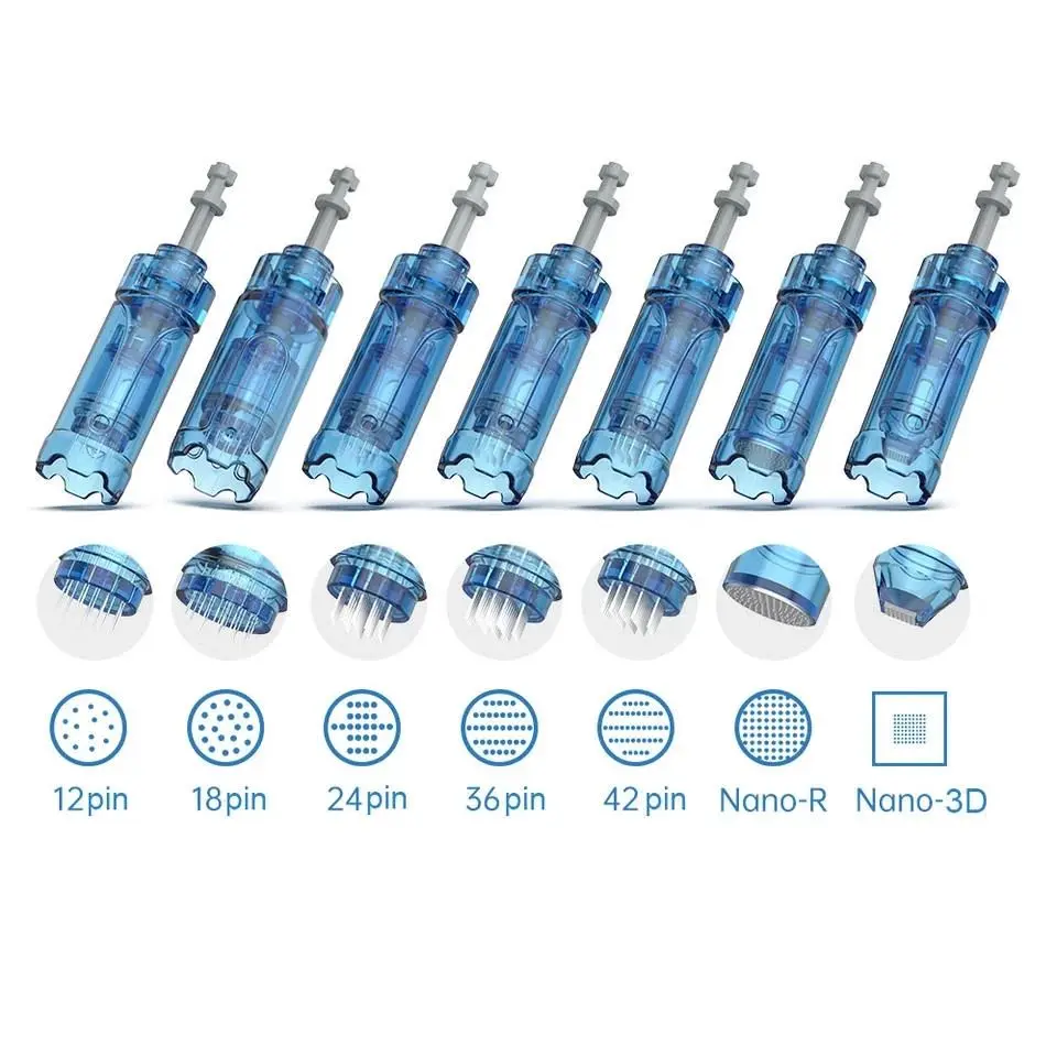 Microneedling Derma Pen Microneedling Needle Cartridge 10PCS