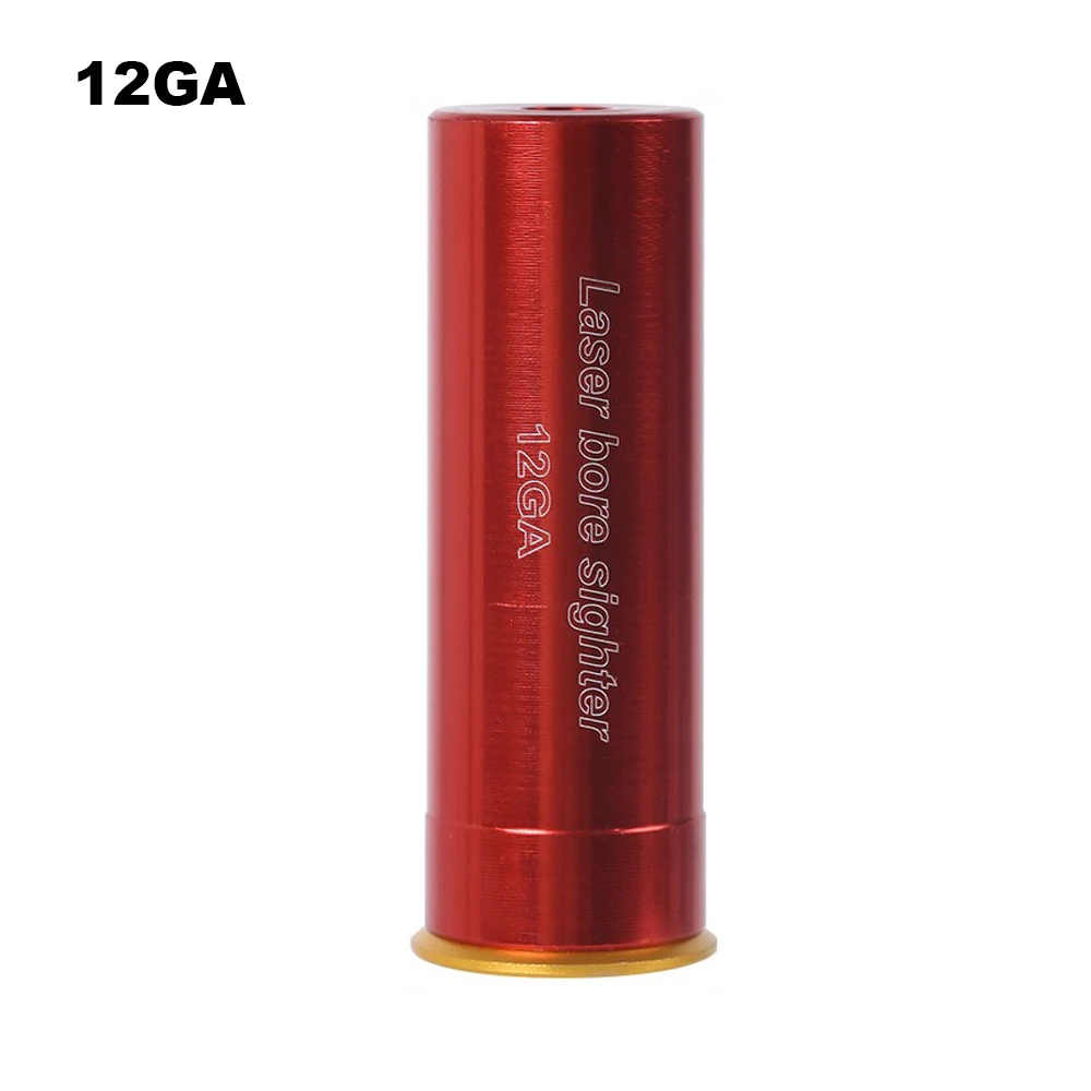 Laser Bore Sight Red Dot Laser Bore Sight 12GA .223/5.56/.308/7.62/.30-06 Cartridge Boresight Brass Laser Bore Sighter Tactical Gun Accessories