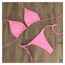 

2022NEW Sexy Women Bikini Brazilian Swimsuit Push-up Bra Bikini Set Two Piece Swim Suit Swimwear Beachwear Bathing