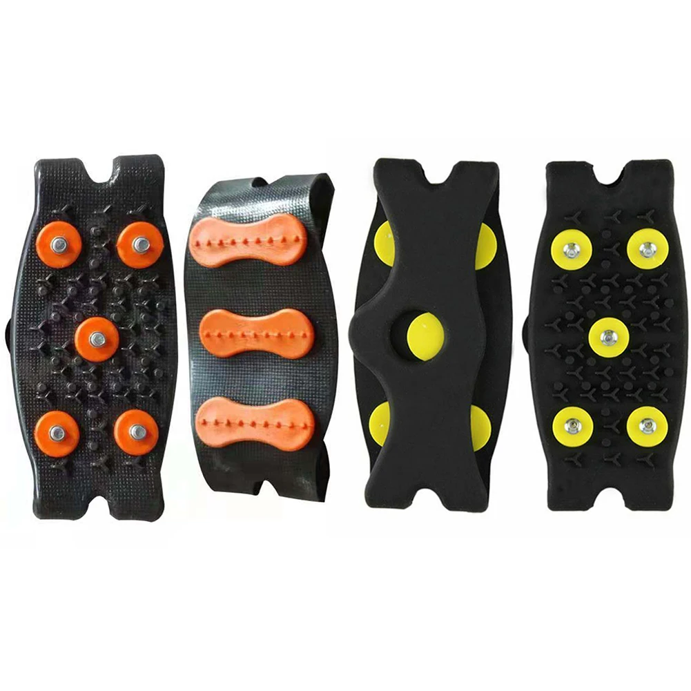 5-Stud Climbing Crampons Anti Slip Snow Claw Shoe Covers Unisex Boots Snow Cleats Walking Hiking Accessories