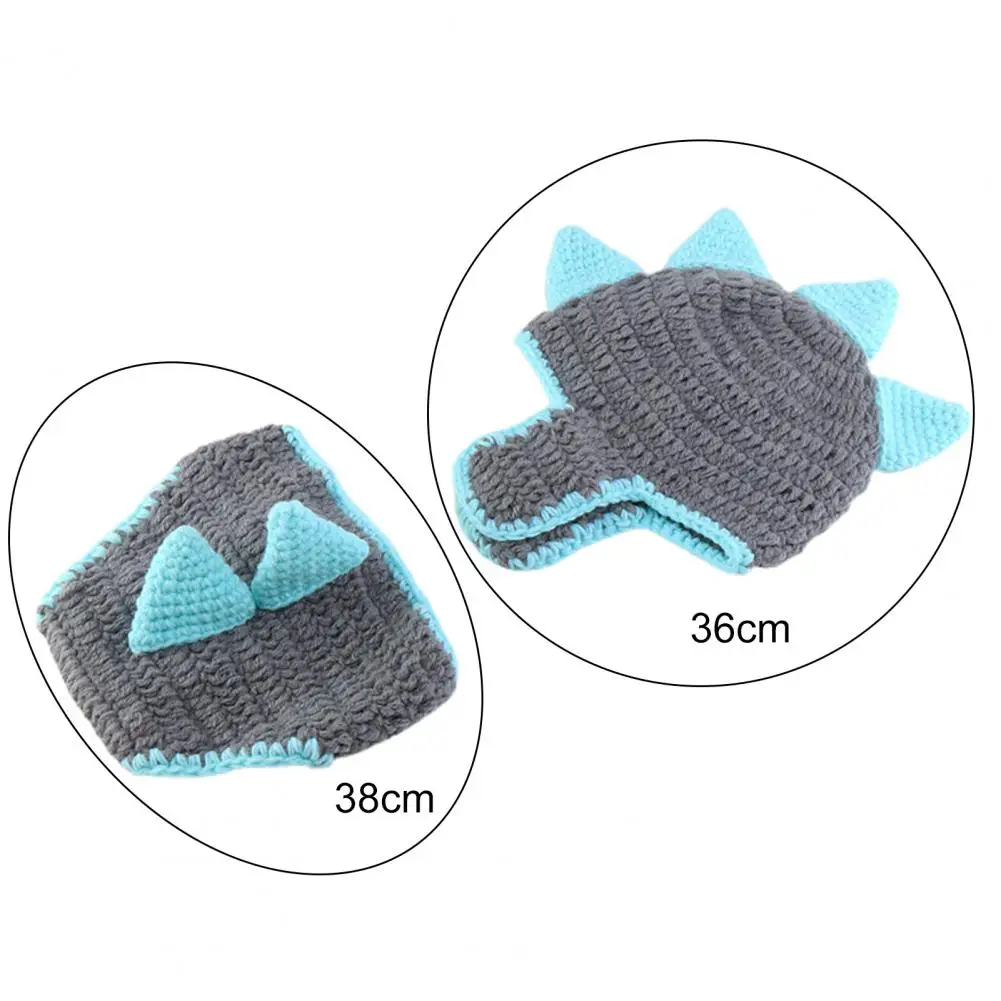 

1 комплект носимых мягких бриллиантовых шляп для новорожденных милых фотографий молочного хлопка костюм приятный для кожи