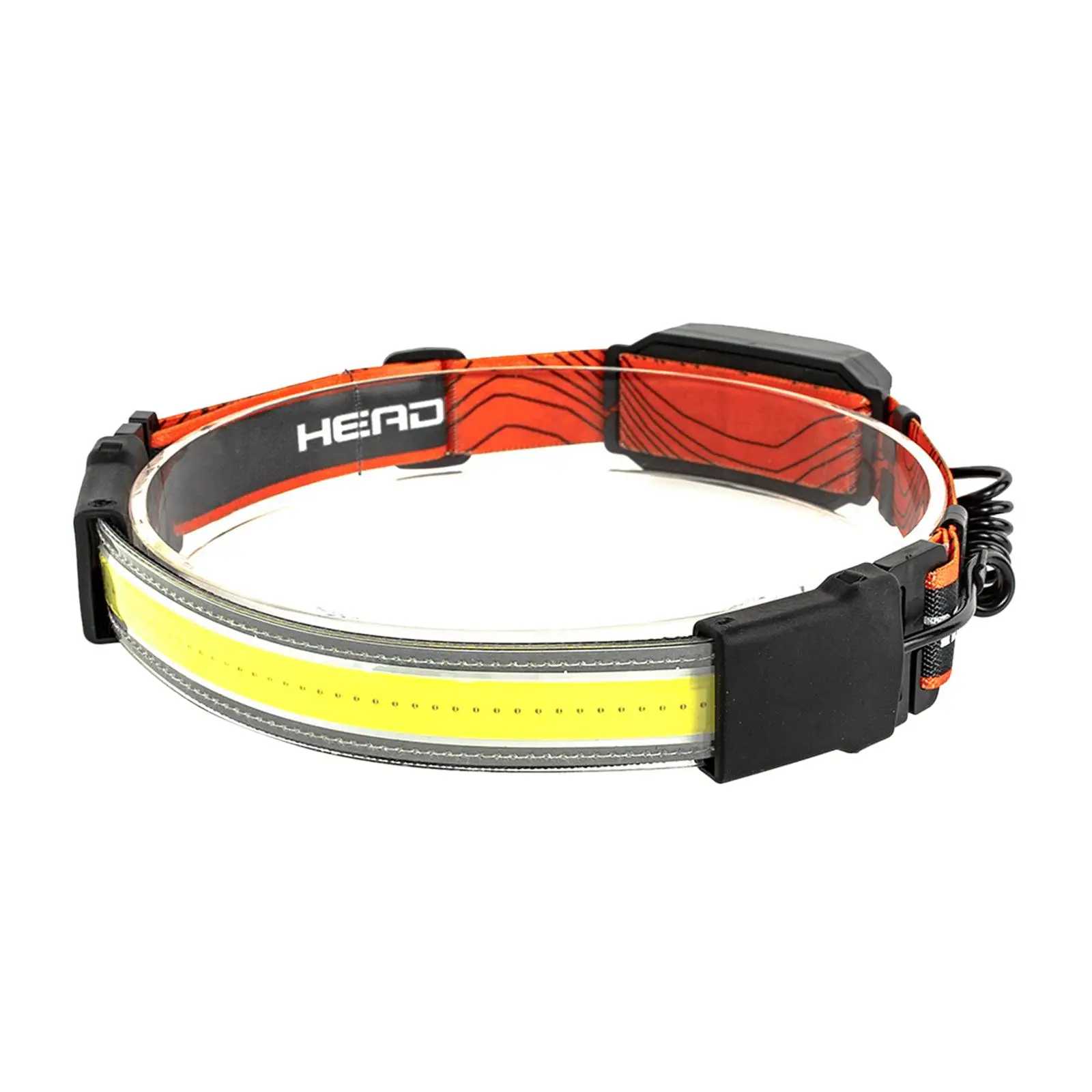 Bright COB+LED Headlamp Torch Flashlight 3 Modes Head Band Lamp for Camping