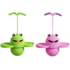 Frog Shape Cartoon Hop Ball Safe and Fun Children Bouncing Ball for Balance Training Pogo Ball with Handle for Kids and Adults 4