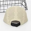 Perforated 5-Panel Cap for Men Lightweight Breathable Quick-drying Baseball Caps Running Camping Hiking Training Outdoor Hat 4