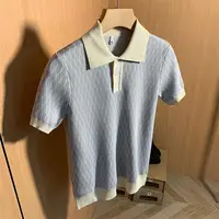 Chemises polo en tricot à manches courtes pour hommes, vêtements de sport décontractés à manches courtes, haut de sport à séchage rapide, vêtements de fitness pour hommes Q71 5
