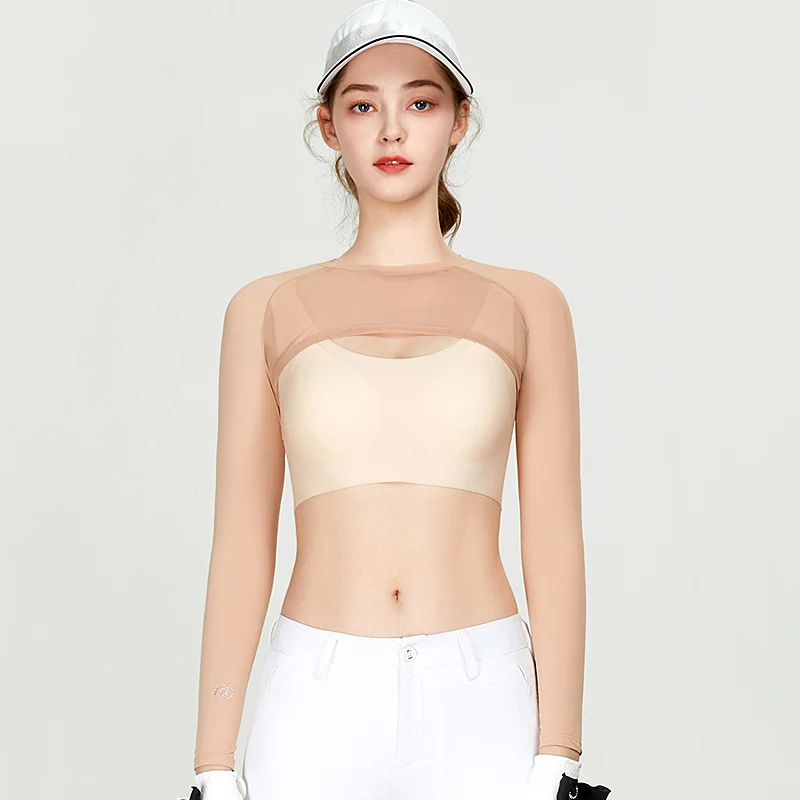 MG Summer Golf Ladies Long-sleeved Cooling Shirts With women golf polo shirt