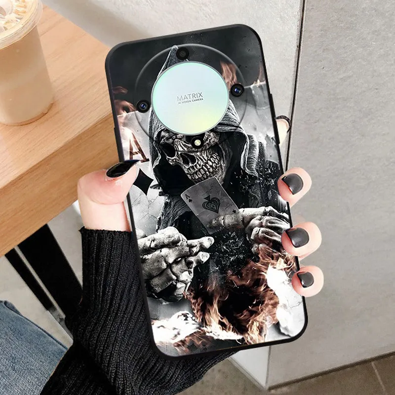 Wolf & Lion Design Shockproof Silicone Phone Case