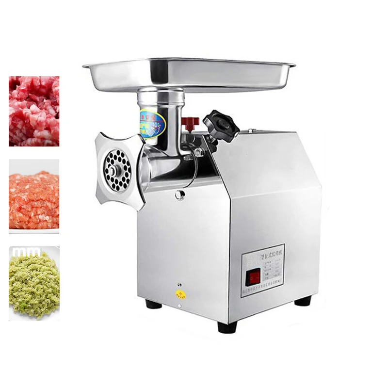 

Commercial Meat Grinder 120kg / h Sausage Machine Enema Machine Electric Meat Mincer Stainless Steel Sausage Stuffer