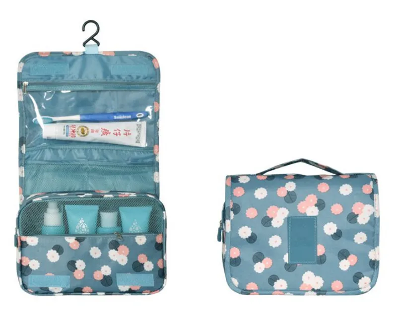 Nylon Hook Up Cosmetic Bag Women Travel Toiletries Storage Bag High Quality Waterproof Makeup Pouch Ladies Make-up Beauty Bag Nylon Hook Up Cosmetic Bag Women Travel Toiletries Storage Bag High Quality Waterproof Makeup Pouch Ladies Make-up Beauty Bag