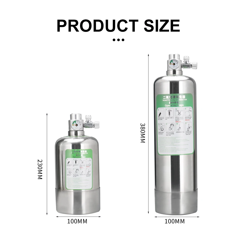  DIY CO2 Ǹ ߻ ý ŰƮ, ̵ַ   ǻ, θ ƿ ̻ȭź , 1L, 2L