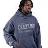 2024 Gothic Vintage Y2k Men's Hooded Diamond Print Design Hooded Sweatshirt American Style Couple Pullovers Casual Loose Tops 3