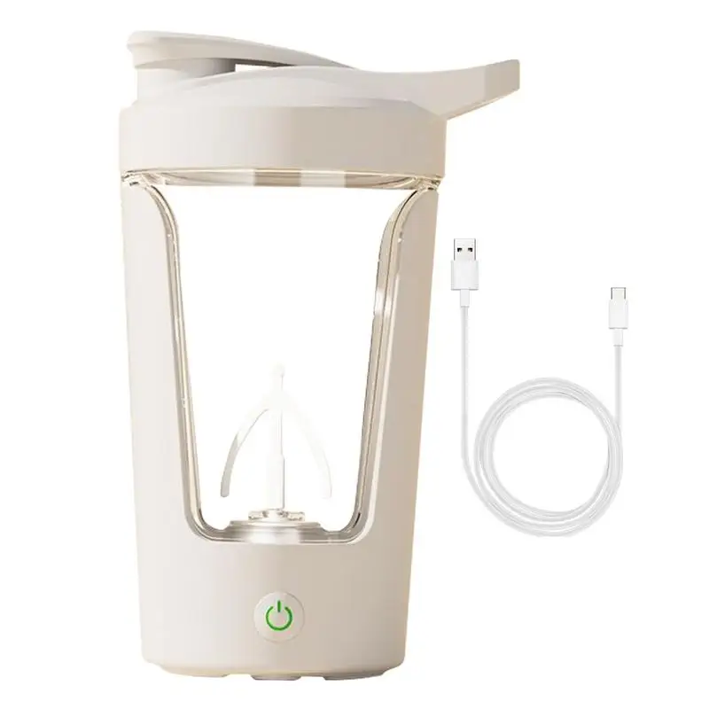 

Electric Protein Shaker Bottle Portable Protein Blender Cup Shake Bottle Mixer Fruits Juice Making Machine Coffee Mixing Cup