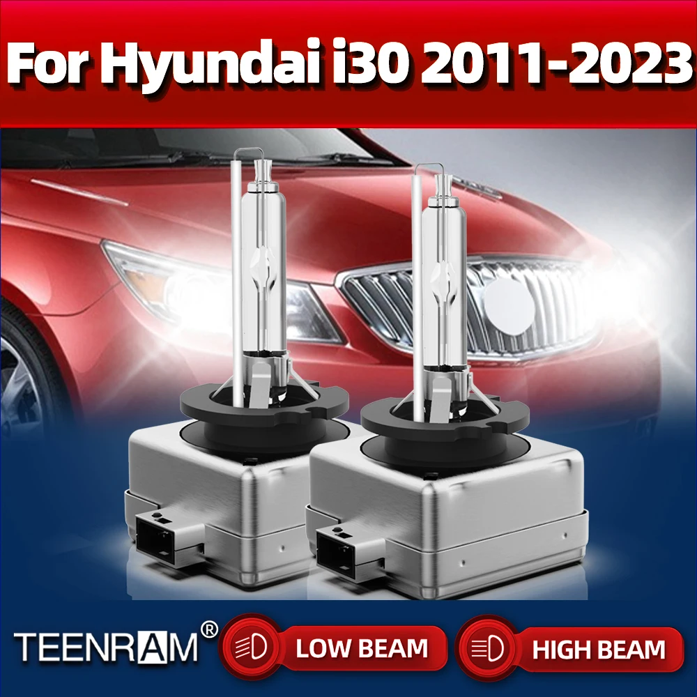 

35W HID Car Headlight Bulbs 20000LM Xenon Headlamp 12V 6000K Car Light For Hyundai i30 2011-2017 2018 2019 2020 2021 2022 2023