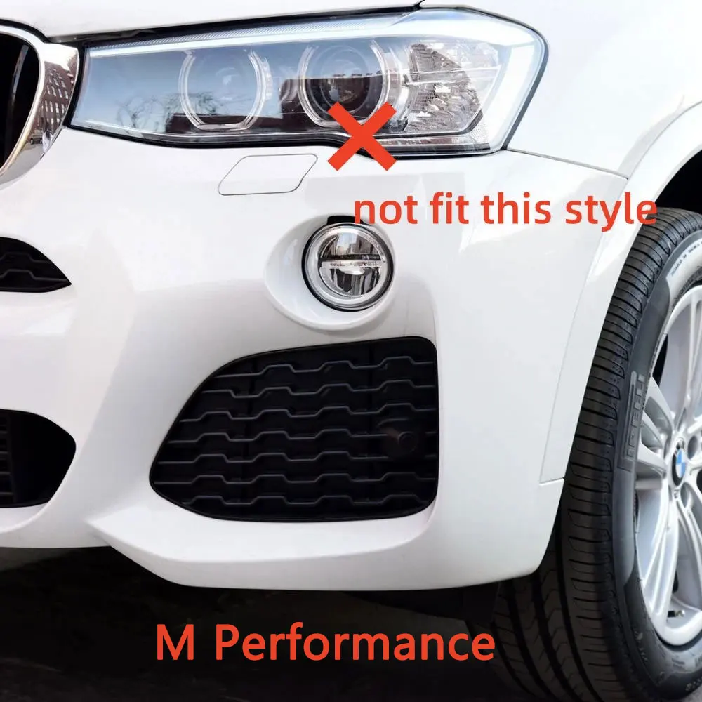Car Headlight Washer Nozzle Cover 2PCS For BMW X4 F26 Left Right Headlight Washer Spray Nozzle Cover Jet Hid Lid Cap 2014 2015