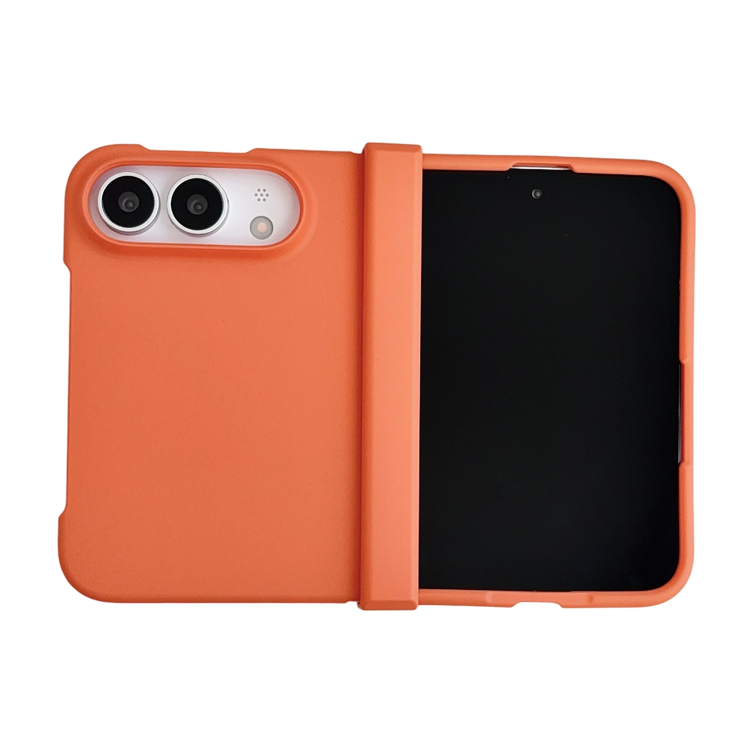 Luxury Dopamine Skin Feel Matte Phone Case - Shockproof Slim Front & Back Hard Cover