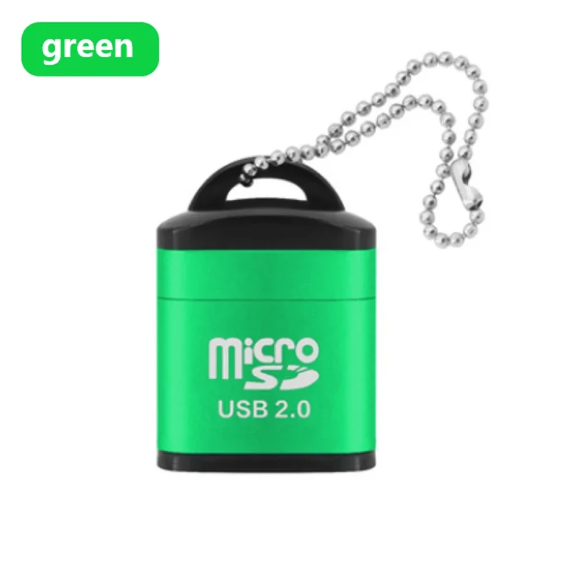 قارئ بطاقات الذاكرة USB صغير Micro SD/TF USB 2.0 م...