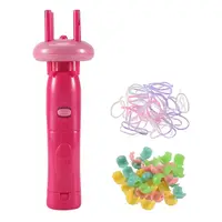 A38T - Appareil portable électrique automatique pour coiffure DIY, machine à tresser, rouleau à tresser, kit d'outils pour tresser les cheveux 4