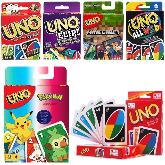 UN FLIP! Jeu de société UNO Pokemon pour enfants et adultes, jeu de cartes  de Noël, jeu de table, cadeau d'anniversaire, jouet pour enfant - AliExpress