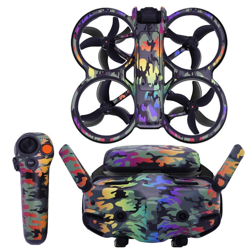 Suitable for DJI Avata 2 Cool Stickers Avata 2 crossing machine GOGGLES 3 glasses sticker set
