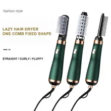 

Hot-Air Brushes Hair Dryer 3 In 1 Hot Air Blow Dryers Negative Ion Hair Curler Straightener Comb Dryer Professional Hair Dryers