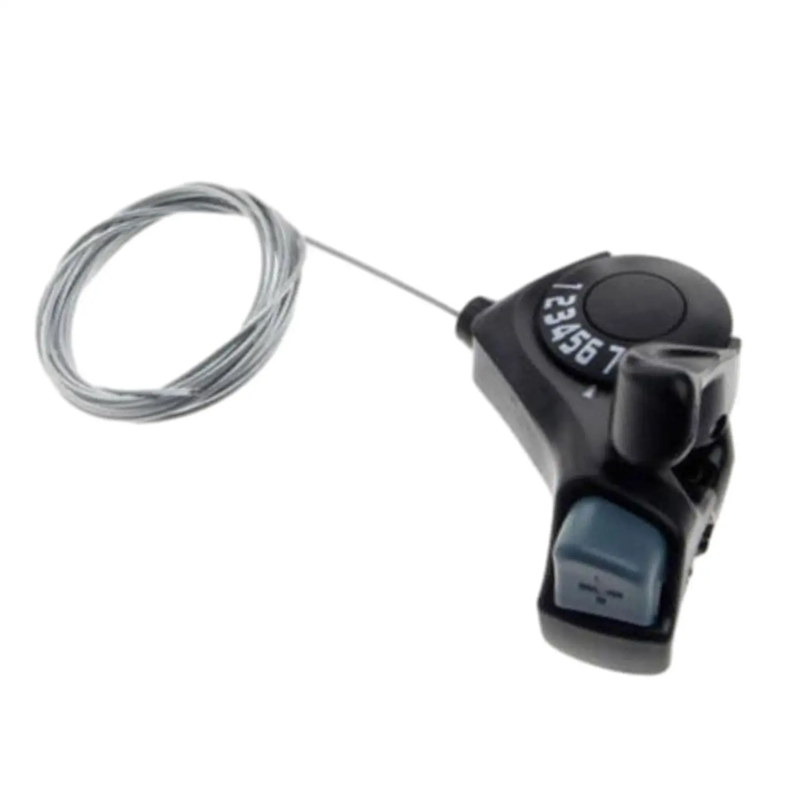 Bicycle Shift Lever Bike Shifters 7 Rate Cycle Modification Bike Thumb Gear Shifter Cycle Brake Lever for Bicycle Commute Bikes Mountain
