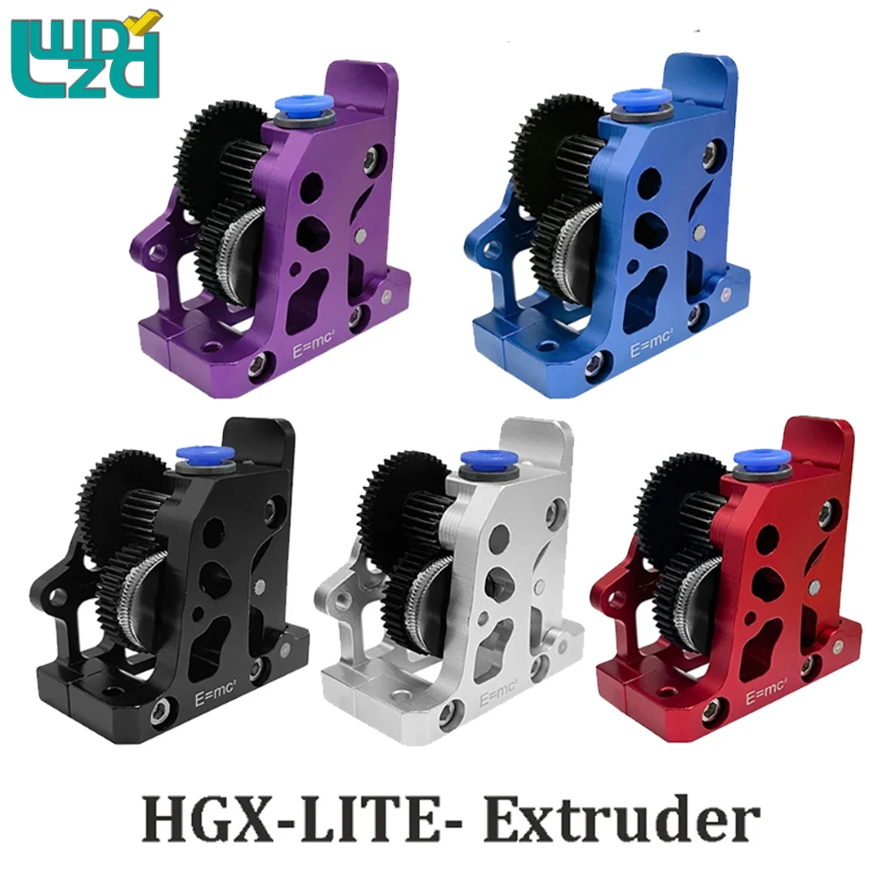 

HGX-lite-Extruder Hardened Steel Reduction Gear HGX Extruder kit Hotend All Metal For CR10 Ender 3 CR6 VORON 3D Printer Parts