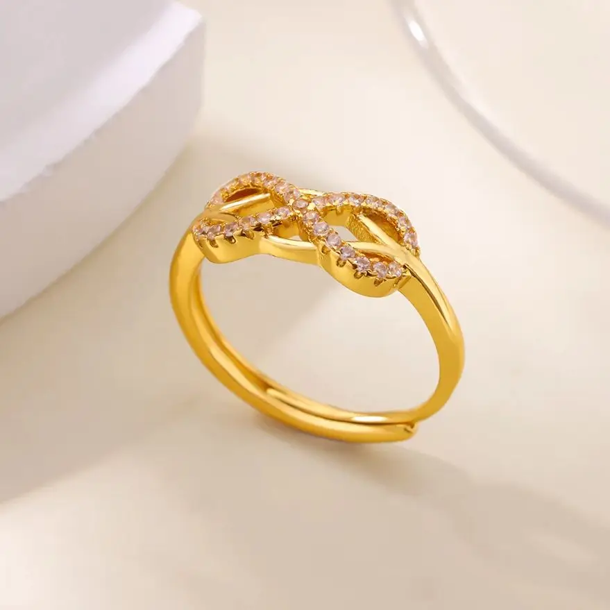 Infinite Adjustable Ring Stainless Steel Women