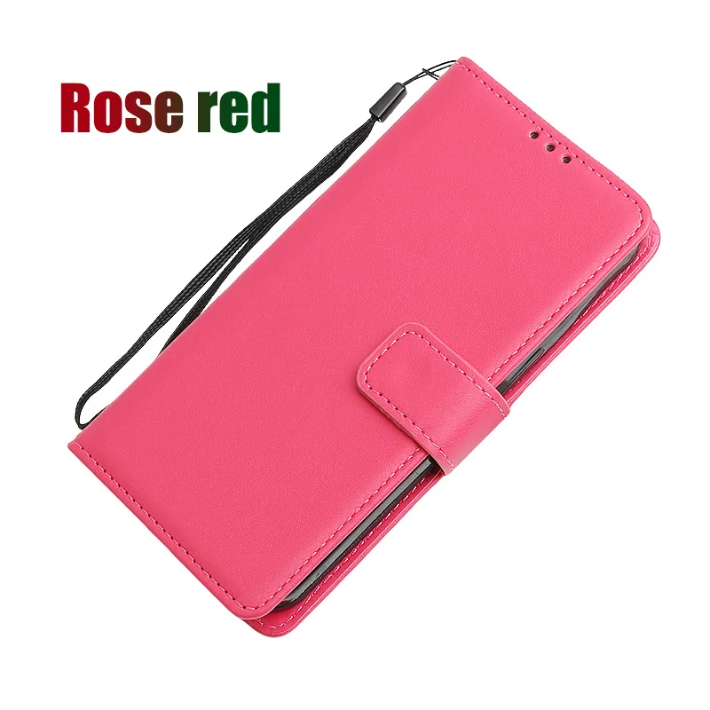 Leather Wallet Case with Card Slot and Magnetic Closure