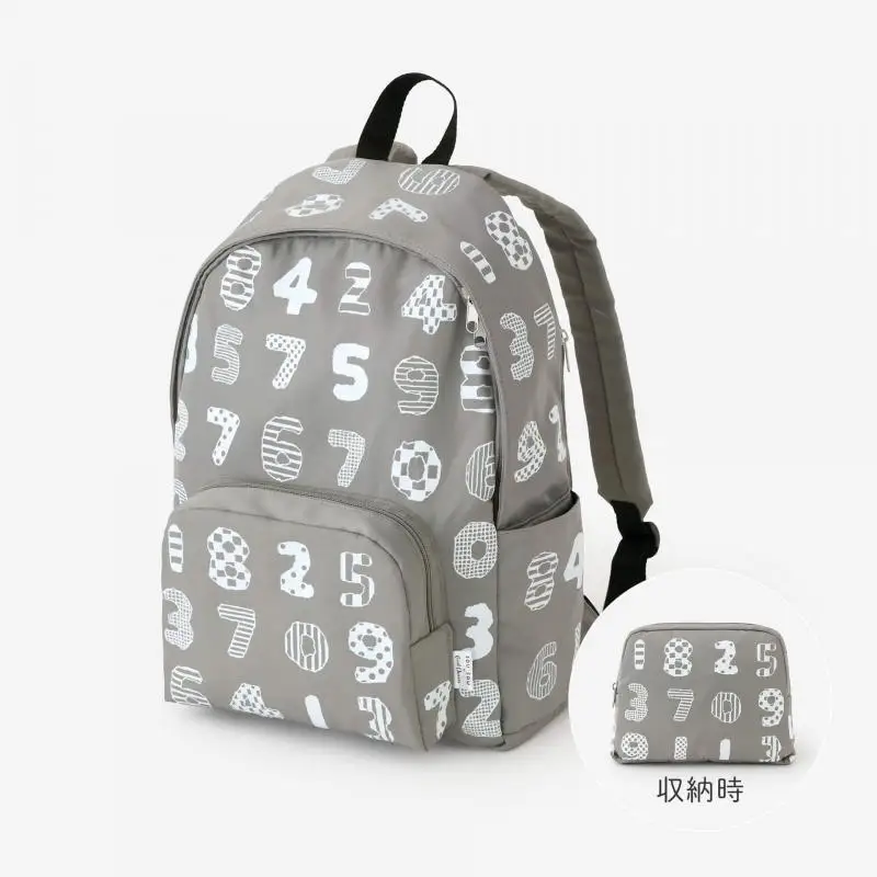 

Милый рюкзак для учеников с мультипликационным рисунком, вместительный милый уличный дорожный ранец для девушек, Складная портативная дорожная сумка для хранения