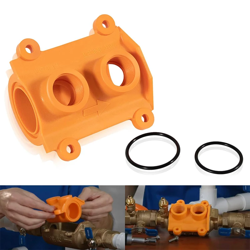 

RK1-350BOF Blow-Out Flush- Fitting & O-rings-Lawn and Garden Repair Kit - for 1" Wilkins 350 350XL Series Double Check Backflow