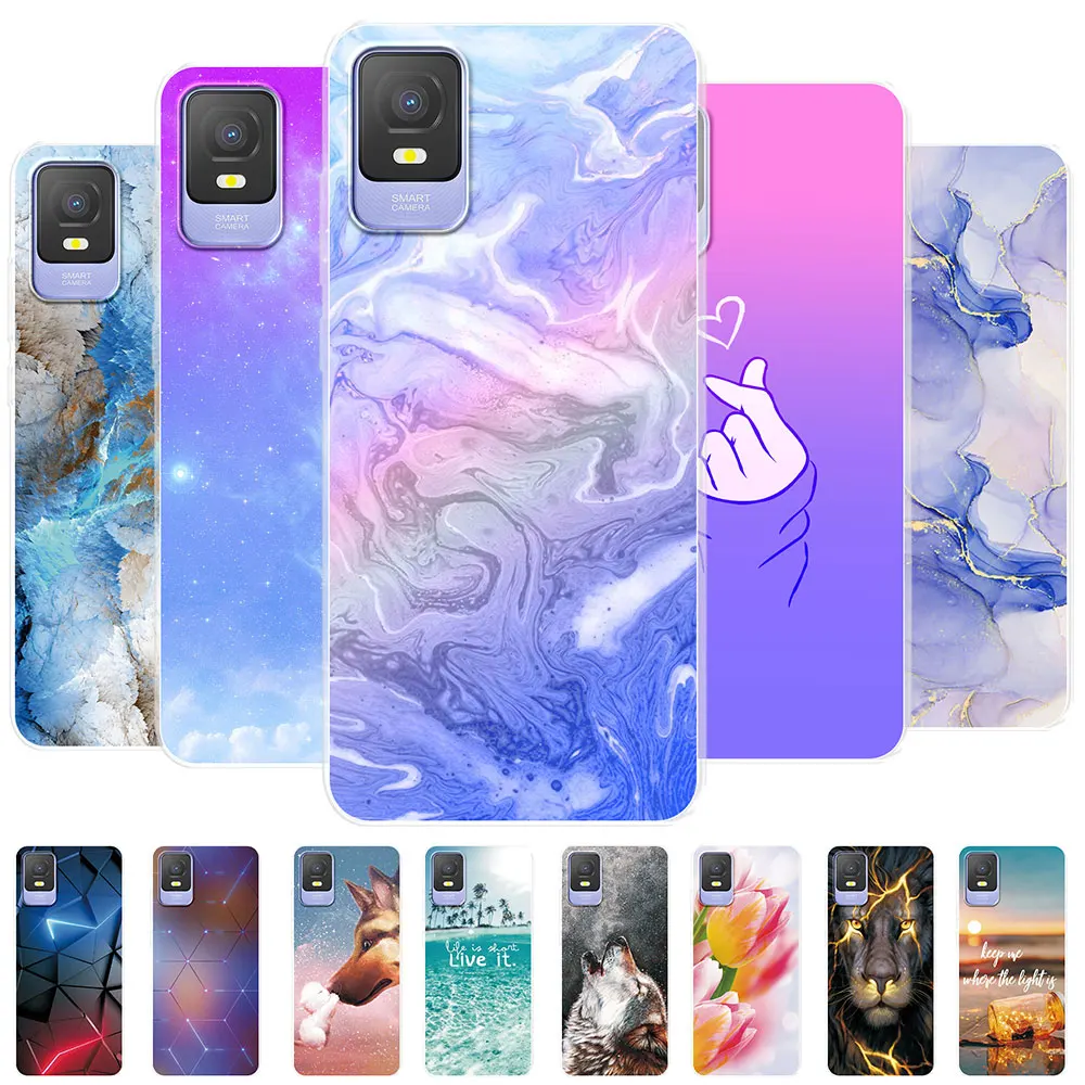 Per Tcl 403 Custodia Da 6.0 Pollici Per Tcl 403 Tcl403 Cover Coque Bumper Custodia Morbida In Silicone Tpu Trasparente Per Tcl 403 Tcl 403 Fundas
