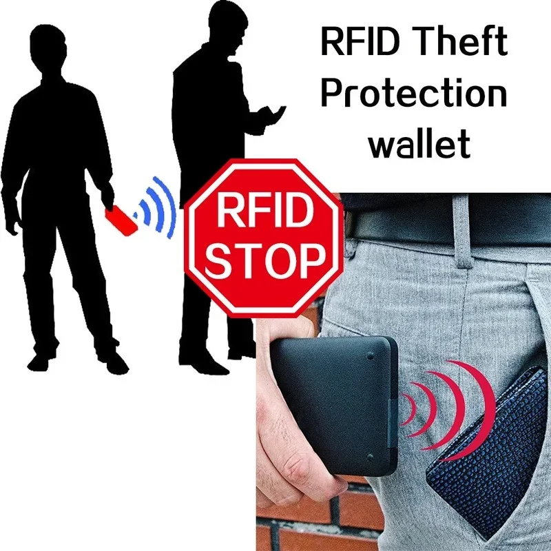 Mens Wallet Fashion Rfid Men Wallets with Coin Bag Zipper Small Mini Wallet Purses New Design Dollar Slim Money Bag