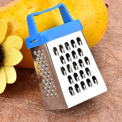 Stainless Steel Mini Four-Sided Cucumber Grater Fruit Planer Cheese Slicers Carrot Vegetables Cutter Home Smart Kitchen Gadgets