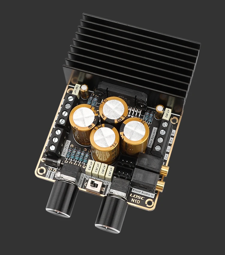 Nvarcher tda7850 estéreo 4*80w placa de amplificador