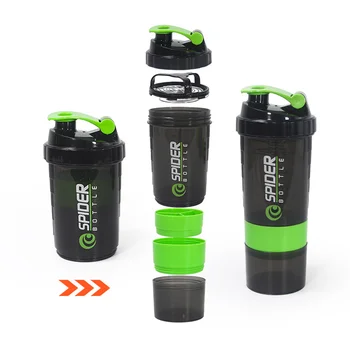 3 Layer Protein Shaker Bottle 4