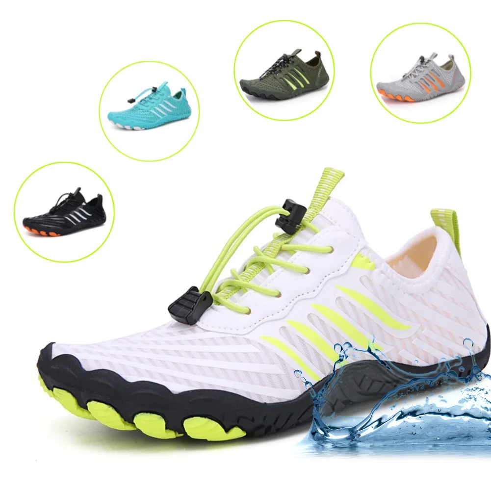 Unisex Summer Water Shoes for Women Men Barefoot Beach Shoes Upstream Breathable Sport Shoe Quick Dry River Sea Swimming Sneaker