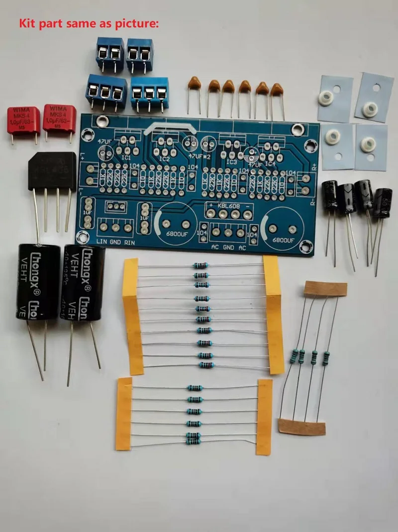 Finale Amplificatore 3 Circuiti Integrati TDA2030 / TDA2030A Per - Foto 5