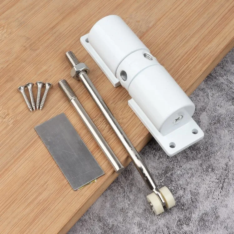 Small Door Closers Household Automatic Door Spring, No Slotting Close, No er Automatic Closing Device