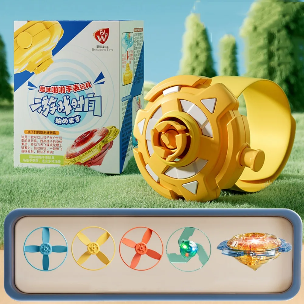 【Unbeatable SKU活动价s】 Classic Toys Bracelet Gyroscope Toy Watch Gyro ...