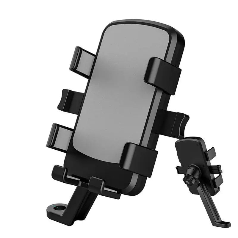 

Motorcycle Phone Mount Cell Phone Stand Handlebar 360 Rotatable Universal Cell Phone Mount Adjustable Scooter Phone Clip