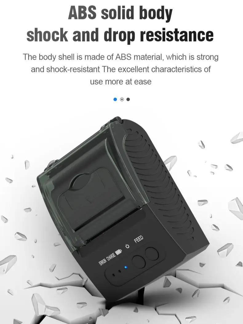 Portable USB Bluetooth Thermal Receipt Printer