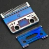 BRDCLIP Blue Blade Original Replaceable Cutter Head for Madeshow M10 M5 Hair Clipper Titanium Plated Ceramics Blade 4