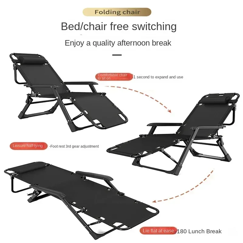 Portable Folding Lounge Chair – Adjustable Outdoor Recliner 3
