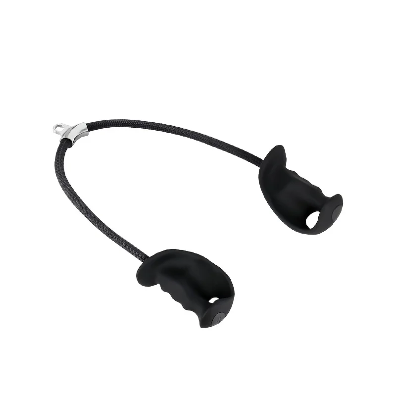 Ergonomic Deltoid Training Rope, Black PP Material Handle, Muscle Strength Training Equipment, Home Fitness Equipment